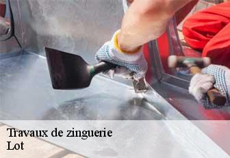 Travaux de zinguerie Lot 