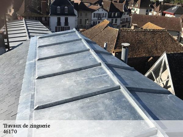 Travaux de zinguerie  46170