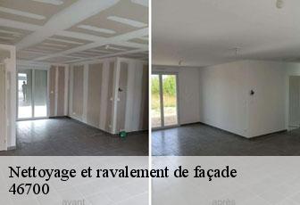 Nettoyage et ravalement de façade  46700